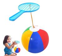 Children Inflatable Racket Ball - Soft Rubber Hand Bounce Toy Lightweight