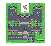 Children Magnetic Maze | Magnetic Parking Lot Theme Alphabet Maze