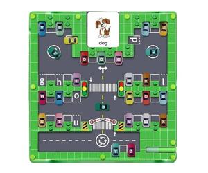 Children Magnetic Maze | Magnetic Parking Lot Theme Alphabet Maze