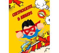 Children’s Certificates, Awards & Thank You’s cut and color book: Create, Colour & Share Your Own Special Stars, Awards and Appreciation Notes for Kids