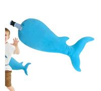 Children’s Shark Tail Costume - Marine Cosplay Prop | 69cm Plush Tail with Pp Cotton Stuffing, Lightweight 130g Dress Up Accessory with Soft Fabric, Party Outfit for Kids Boys Girls School Events
