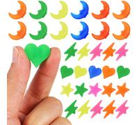 Children Spoke Decoration Colorful Clips Beads Star Moon