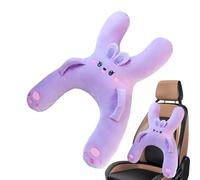 Children Travel Auto Pillow, Car Seats Cuddly Toy Neck Back Support Bedrest, 22.05 Inches Ergonomic Design & Headrest Car Cushion, Breathable Comfort for Family Vacation, Road Trip, and Long Rides