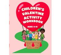 Children Valentine Activity Workbook