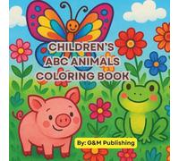 Children's Abc: Animals Coloring Book