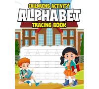 Children's Activity Alphabet Tracing Book