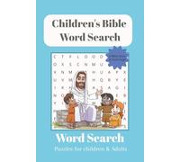 Children's Bible Word Search: Word Searches with Easy to Read Print and Learn about God’s Word and More | 6x9 inches , 110 pages | 50+ Puzzles... Gift for Vacations , Holidays and Free Times