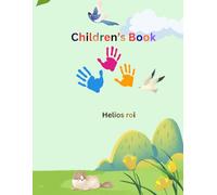 Children's book: Cute Animals and Nature Illustrations for Kids, 80 Fun Coloring Pages