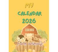 Children's Calendar 2026: Farm Animals