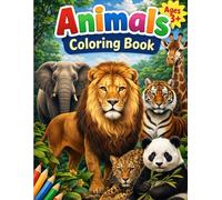 Children's Coloring Book: Animals Coloring Book | Age 3+
