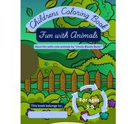 Children's Coloring Book: Fun with Animals