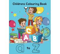 Childrens Colouring and Learning Alphabet book: Letter Tracing
