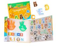 Childrens Counting Toys, Preschool Learning Set, Educational Letters Game, Fun Activity Cards, Interactive Teaching Tool, Kids, Boys, Girls, Kindergarten, Classroom, Easter, Birthday