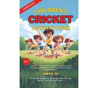 Children's Cricket Activity Book: Spot the difference, word search, maze puzzles, quiz questions, colouring and much more.