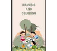 Children's drawing, colouring and tracing book: create, trace draw and colouring and lots more