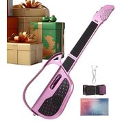 Children's Guitar - Junior Acoustic GuitarS incl. Bag | Tunable Nylon Strings, Wooden Toy, with Dinosaur, Wooden Guitar for Boys and Girls, Musical Instrument, Educational Toy