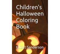 Children's Halloween Coloring Book