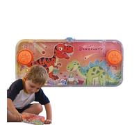 Children's Handheld Cartoon Toss Toy - Water Rings Toss Game for Kids | Cute Cartoon Images Ring Throwing Toy for School, Car, Travel, Picnic, Home