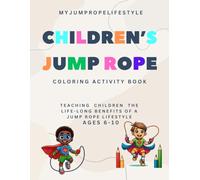 CHILDREN'S JUMP ROPE COLORING ACTIVITY BOOK