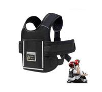 Children's Motorcycle Seat Belt, Adjustable Children's Belt, with Reflective Strips, Suitable for 2 to12 Years Old Children