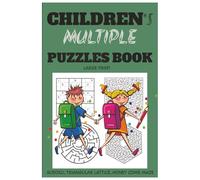 Children's Multiple Puzzles Book: Large Print Sudoku and Mazes Ages 8 - 12