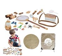 Childrens Play Camping Set Safe Realistic Fake Picnic Utensils Portable
