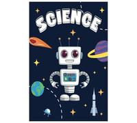 Children's Science Notebook - Playful and Colorful Cover - Perfect for Elementary School (Ages 6-10) - 100 Pages: Limitless creativity: Vivid and ... cover to stimulate children's imagination.