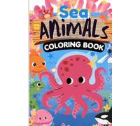 Childrens Sea Animal Colouring book With A Quiz