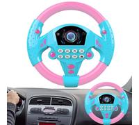 Children's Steering Wheel Toys With Sound And Light Pretend Simulated Portable Driving Controller Educational Toys For Kids