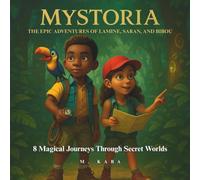 Children's Story Book : Mystoria: The Epic Adventures of Lamine, Saran, and Bibou: 8 Magical Journeys Through Secret Worlds