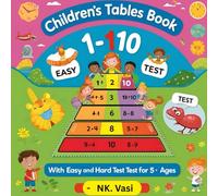 Children's Tables book: Multiplication Table book for kids
