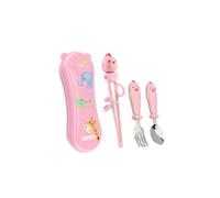 Children'S Tableware Training Chopsticks Baby Learning Chopsticks Fork Spoon Complementary Food Tableware Set,Type: Style1