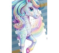 Children's unicorn coloring book