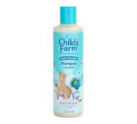 Childs Farm Coco-Nourish Shampoo, detergente delicato per capelli secchi e ricci, senza lacrime, cocco per bambini, 250 ml