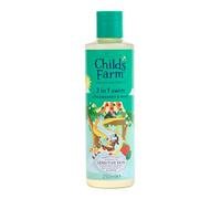 Childs Farm Gel doccia, shampoo e balsamo per bambini, 3 in 1, senza lacrime, adatto per pelli secche e sensibili, 250 ml