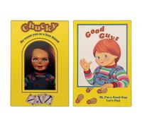 Child's Play Chucky Edizione Limitata Goffrato Metallo Lingotto E Spell Card Set