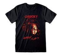 Child's Play Chucky - Maglietta da uomo a maniche corte, Nero , M