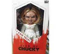 Child's Play Seed of Chucky MDS Mega Scale 15 inch Talking Tiffany Doll, White,