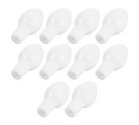 CHILDWEET 10 Pezzi Spruzzatore per Lavaggio Nasale in Silicone Bianco, Riutilizzabile e Facile da Pulire, Adatto per Adulti e Uso nella Stagione delle Allergie e Pulizia Nasale Domestica