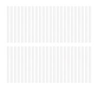 CHILDWEET 100 Pezzi Copertura Punte Ganci in Filo Metallico Trasparente in PVC Protezione Antiscivolo per Estremità di Sicurezza Cappucci Protettivi per Ganci Appendiabiti per Armadi e