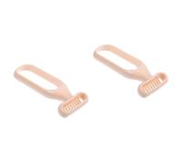 CHILDWEET 2 Pezzi Rasoio Manuale per Donna Trimmer Corpo per Depilazione Gambe Ascelle e Braccia Strumento Leggero e Portatile per Viaggi e Regali