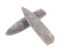 CHILDWEET 2 Pezzi Specimen Naturali Belemnite Fossili per Studio Geologia e Paleontologia Campioni Minerali Dettagliati per Insegnamento e Collezione