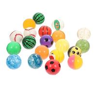 CHILDWEET 20pezzi Palline Rimbalzanti Colorate Gomma Per Ragazzo Ragazza Gioco Educativo e Divertente Per Feste e Attività All Aperto Migliorano Le Abilità Motorie e Cognitive