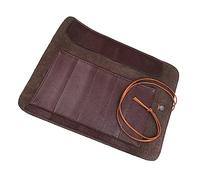 CHILDWEET 2pezzi Borsa Arrotolabile Per Utensili Da Intaglio Organizer Multi-scomparti Per Artigiani Portatile e Leggera Per Conservazione e Trasporto Di Coltellini e Strumenti Da Lavoro