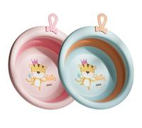 CHILDWEET 2pezzi Vaschetta Per Lavabo Cartoon Per Lavaggio e Accessorio Pratico Per Per Campeggio e Picnic