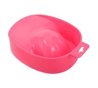 CHILDWEET 4 Pezzi Ciotole per Ammollo Unghie in Plastica Doppia Membrana Ergonomiche e Resistenti per Ammorbidimento Cuticole e Cura Mani Manicure Professionale e Te