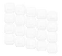 CHILDWEET 50 Pezzi Sottovaso Quadrato per Vasi Succulente, Plastica, 2,8 | Protegge Mobili Dall’acqua, Raccoglie , Mantiene Ordine su Scrivanie, Tavolini e Mensole