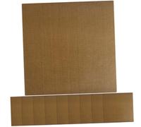 CHILDWEET Adesivi Isolanti per Piastra per Chioma 10 Pezzi 10x12 Cm Protezione Termica Riutilizzabili per Ferri Arricciacapelli e Styling Chioma Uomo Donna Uso Professionale e Domestico