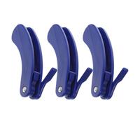 CHILDWEET Ausilio per Chiavi 3 Pezzi in Plastico Blu per Anziani Riduzione dello Sforzo Manuale e Organizzazione Chiavi, Supporto Ergonomico per Persone Mobilità Ridotta