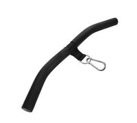 CHILDWEET Barra Rotante per Pulley System, Barra Tricipiti e LAT Pull Down | Attacco per Cavo, Uso in Home Gym e Centri Fitness, Acciaio Nero, Set Maniglia d Corta